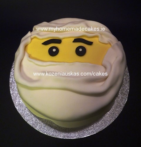 Lego Ninjago Cake on Lego Ninjago Cake   My Homemade Cakes